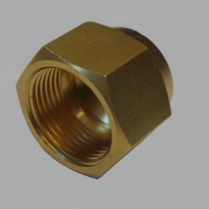 Bördelmutter Überwurfmutter für Klimaanlage und Wärmepumpe 3/8''