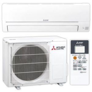 Mitsubishi Split Klimaanlage Komplett-Set | MUZ/MSZ-HR35VF | 3,4 kW
